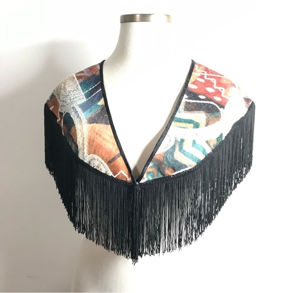 Accessories - Crazy Quilt Shawl/Collar, Handmade, One-of-a-Kind